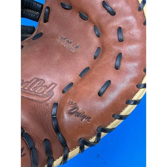 Rawlings Sandlot 1st Base Glove Pro Mitt Brown Black 12.5 in Baseball RHT SFM18 - Picture 3 of 8